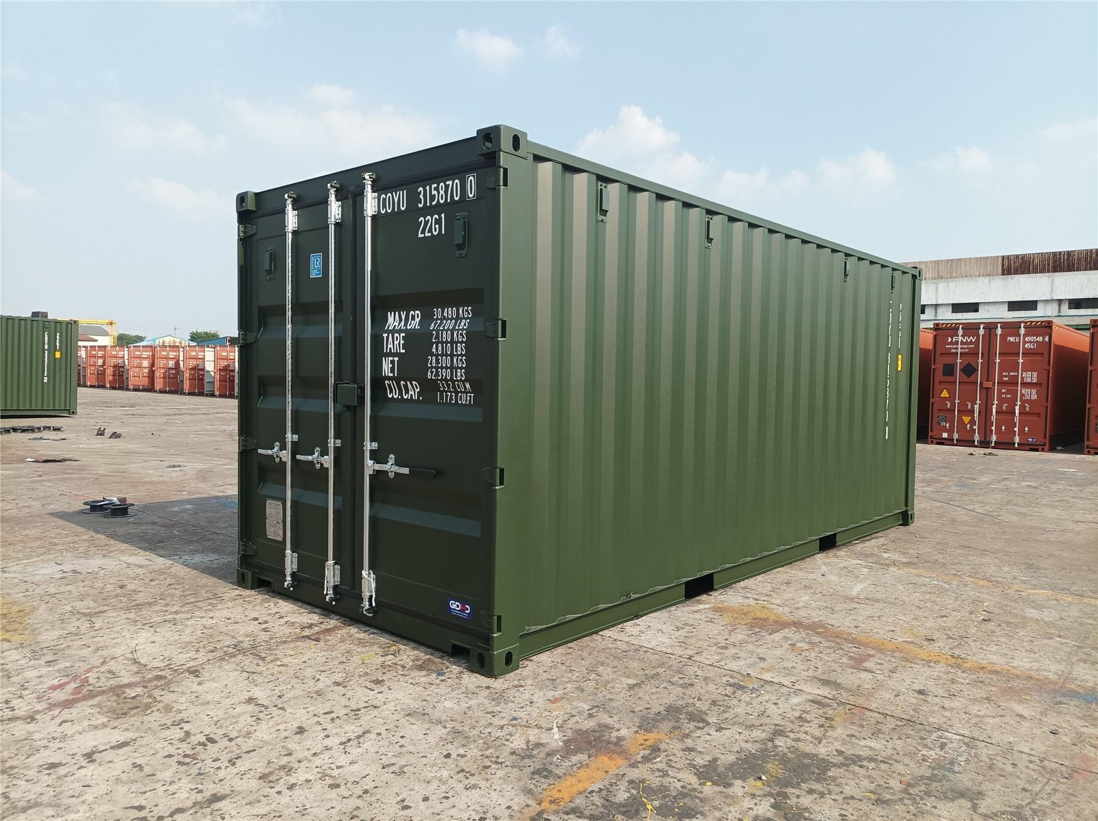 20ft storage container for sale in Grangemouth