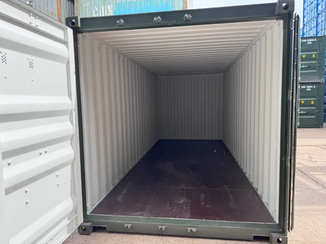 inside 20ft Container